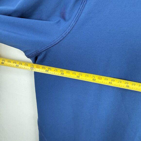 Mens Champion Double Dry Size XL Athletic Navy Blue Shirt Long Sleeves - Picture 16 of 16